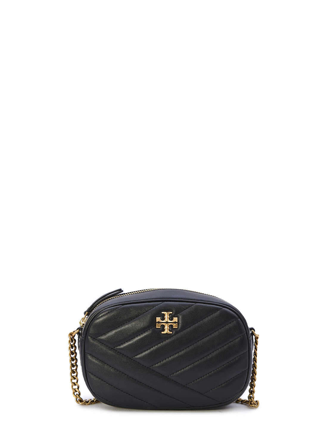 Сумка Tory Burch Kira Chevron Camera, черный