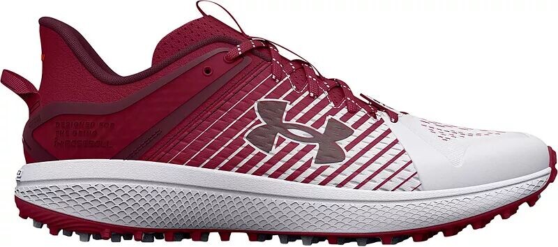 

Мужские бейсбольные бутсы Under Armour Yard Turf, бордовый/белый