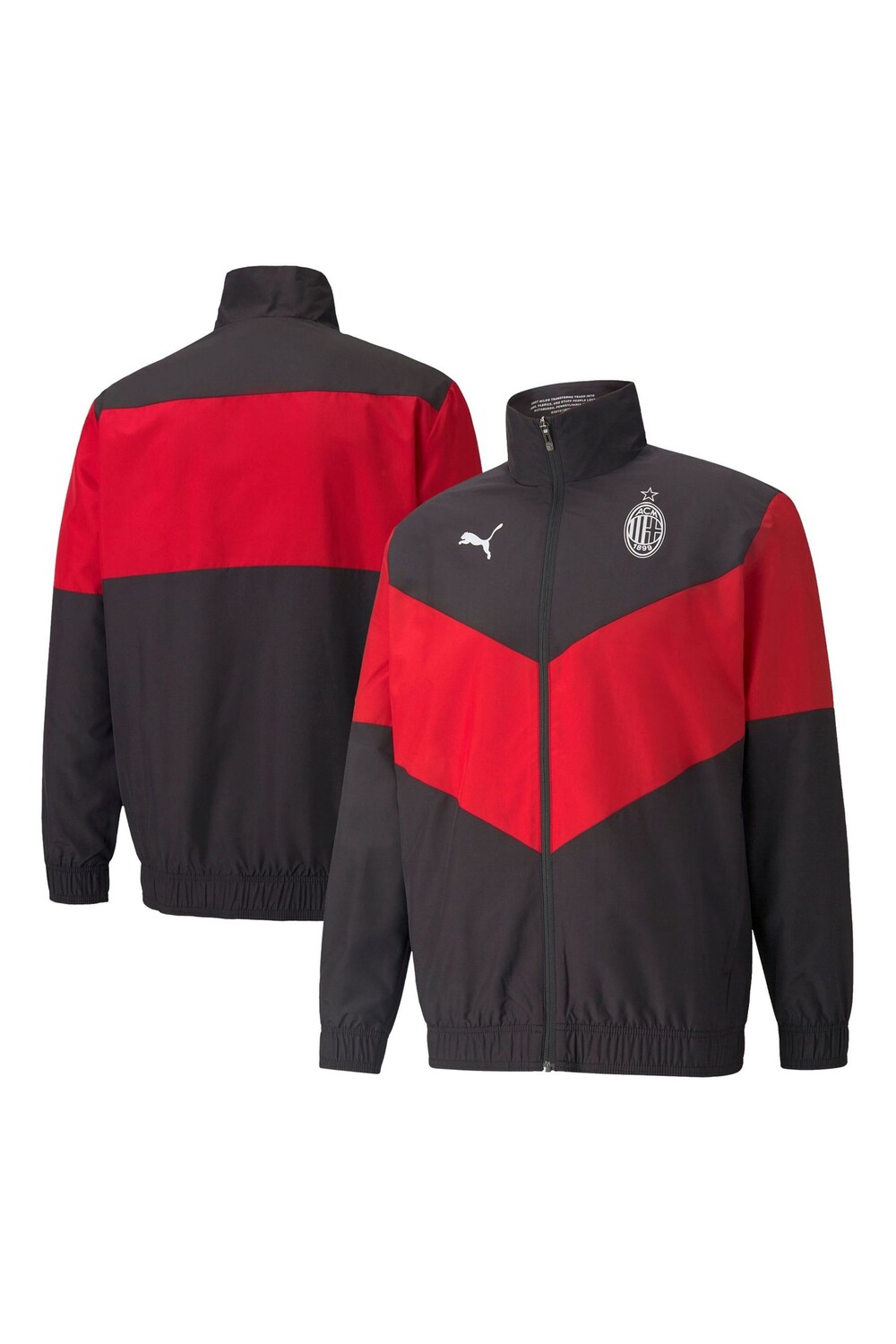 

Милан перед матчем Puma, черный