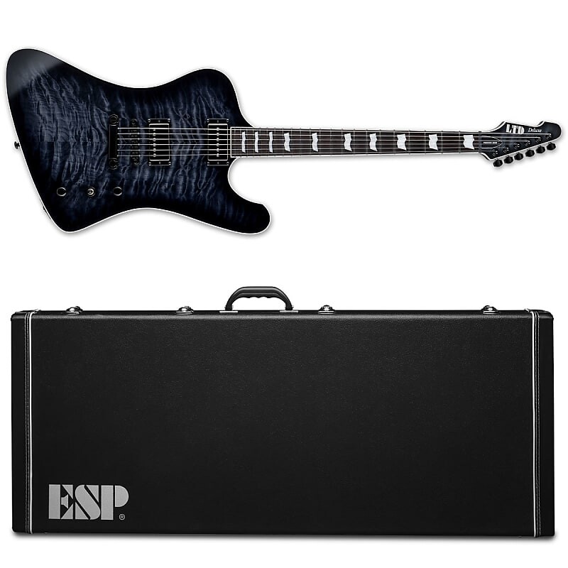 

Электрогитара ESP LTD PHOENIX-1000 See Thru Black Sunburst Electric Guitar - BRAND NEW + ESP HARD CASE