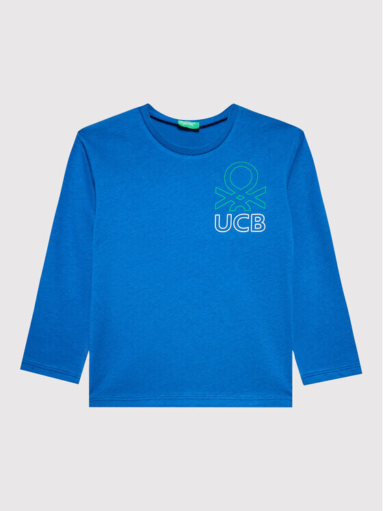 

Блуза стандартного кроя United Colors Of Benetton, синий