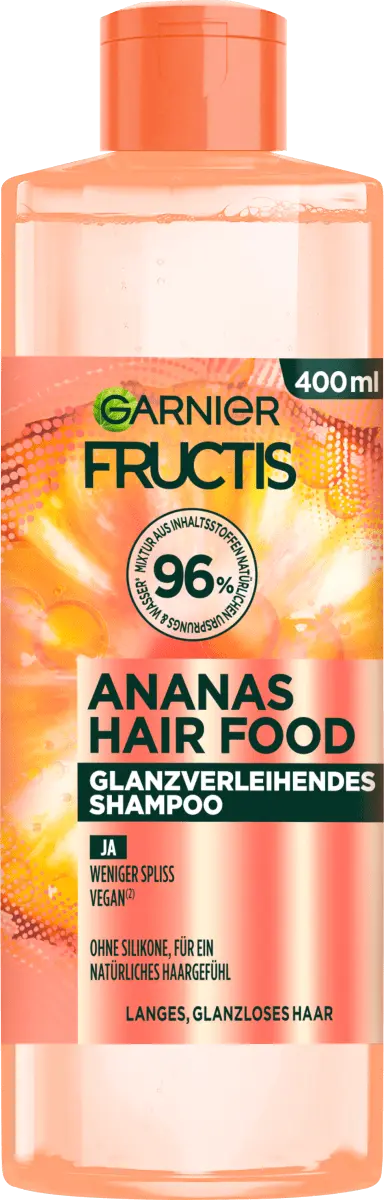 

Шампунь для волос Еда Ананас 400мл Garnier