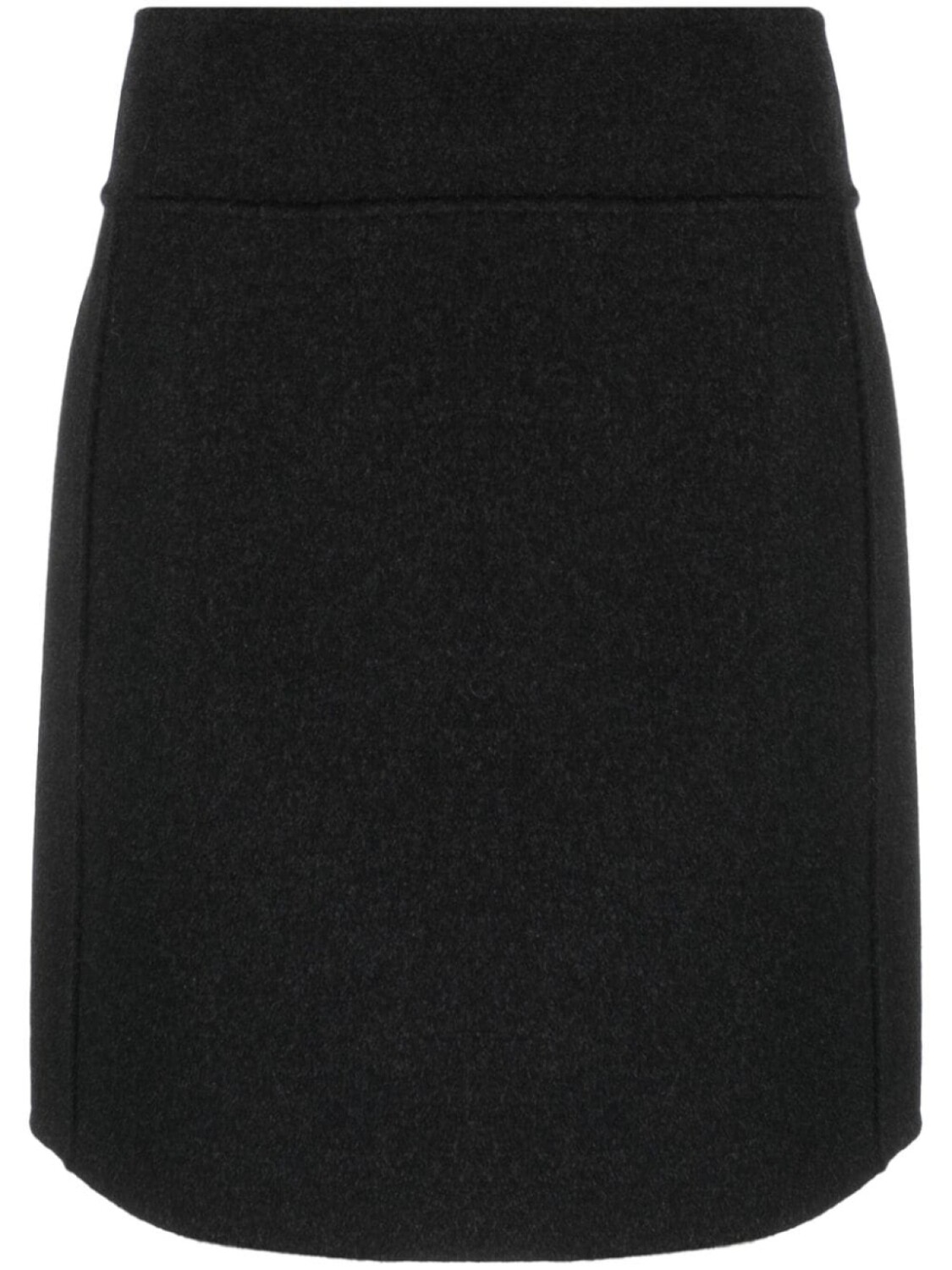 

'S Max Mara мини-юбка из вирджинской шерсти, серый