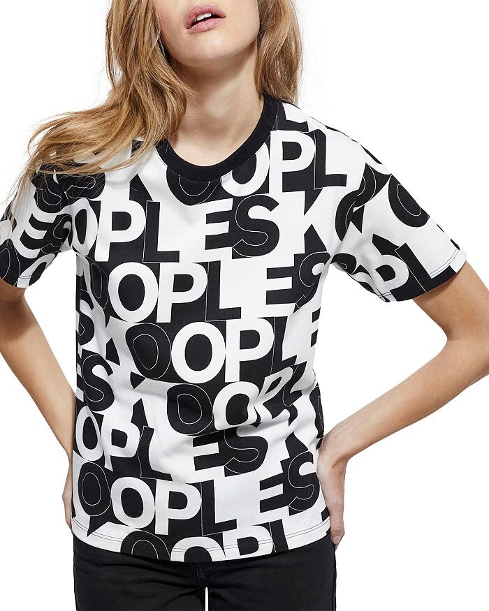 

Футболка с логотипом The Kooples