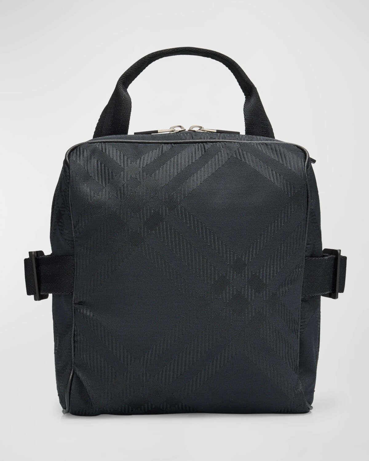 

Мужская сумка через плечо в клетку в тон Burberry, цвет Black