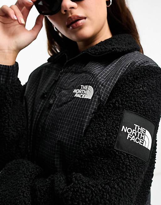 

Черная флисовая куртка на молнии The North Face NSE Seasonal Denali
