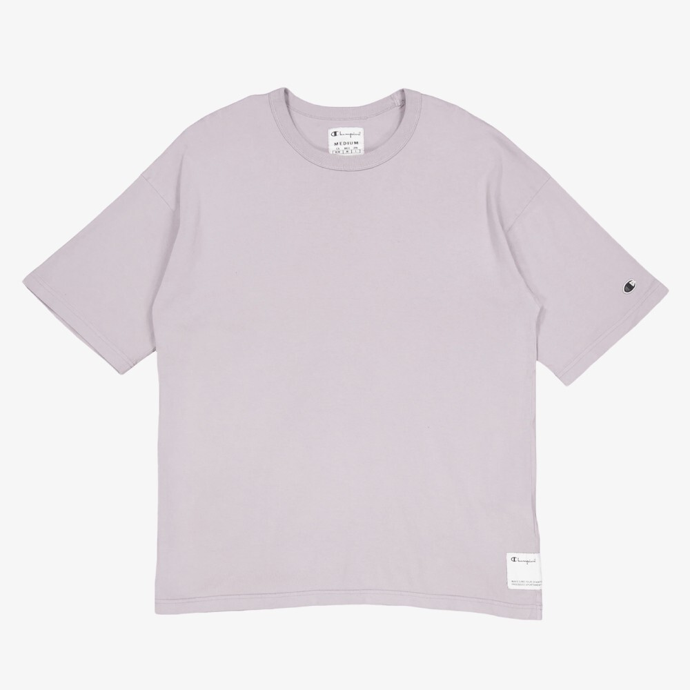 Футболка Crewneck T-Shirt 'Lilac' Champion, сирень футболка champion crewneck t shirt дети 305908 bs007 l