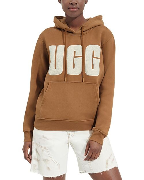 

Толстовка с логотипом Rey UGGFluff UGG, цвет Brown