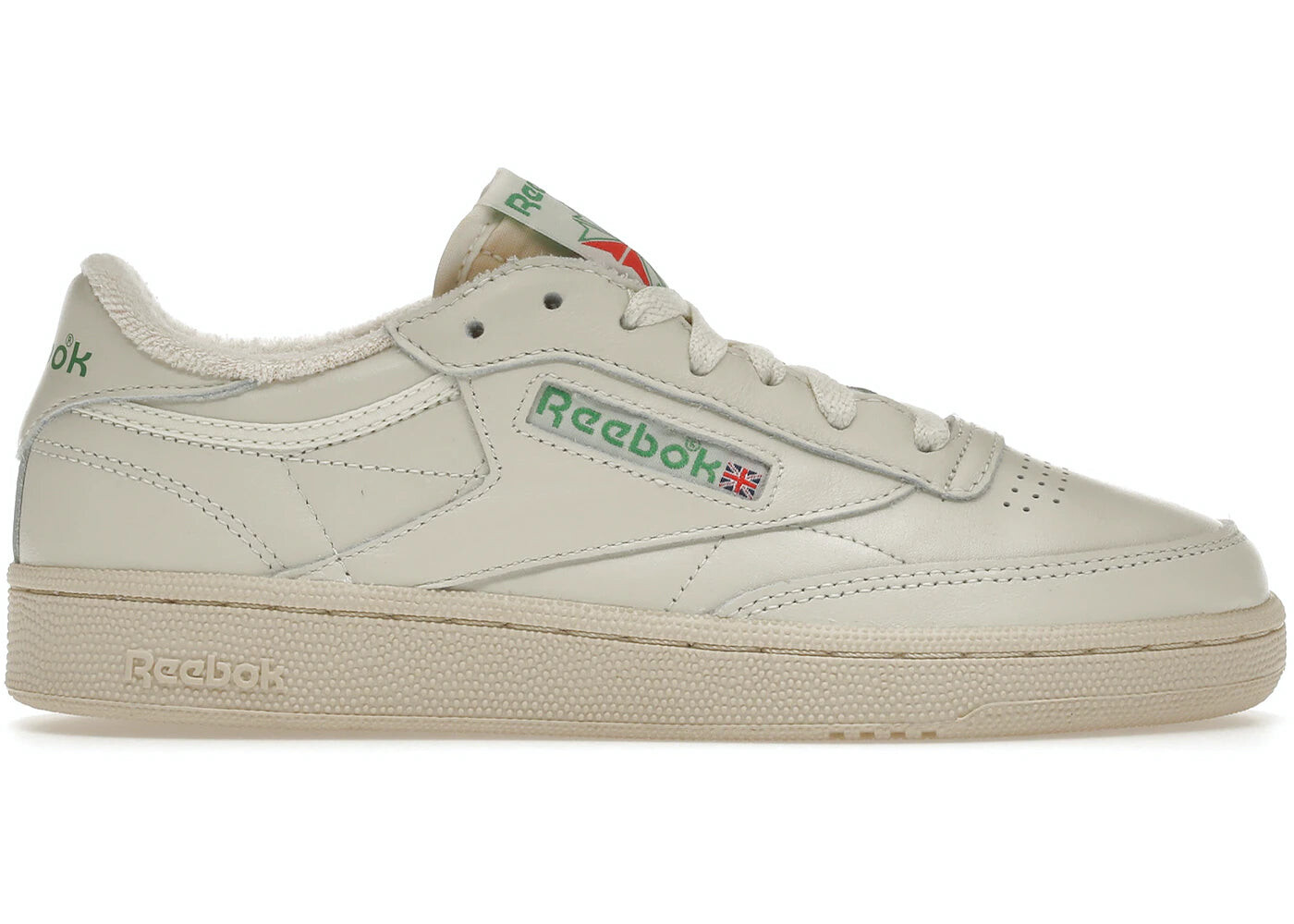 

Кроссовки Reebok Club C 85 TV Chalk Glen, зелёный