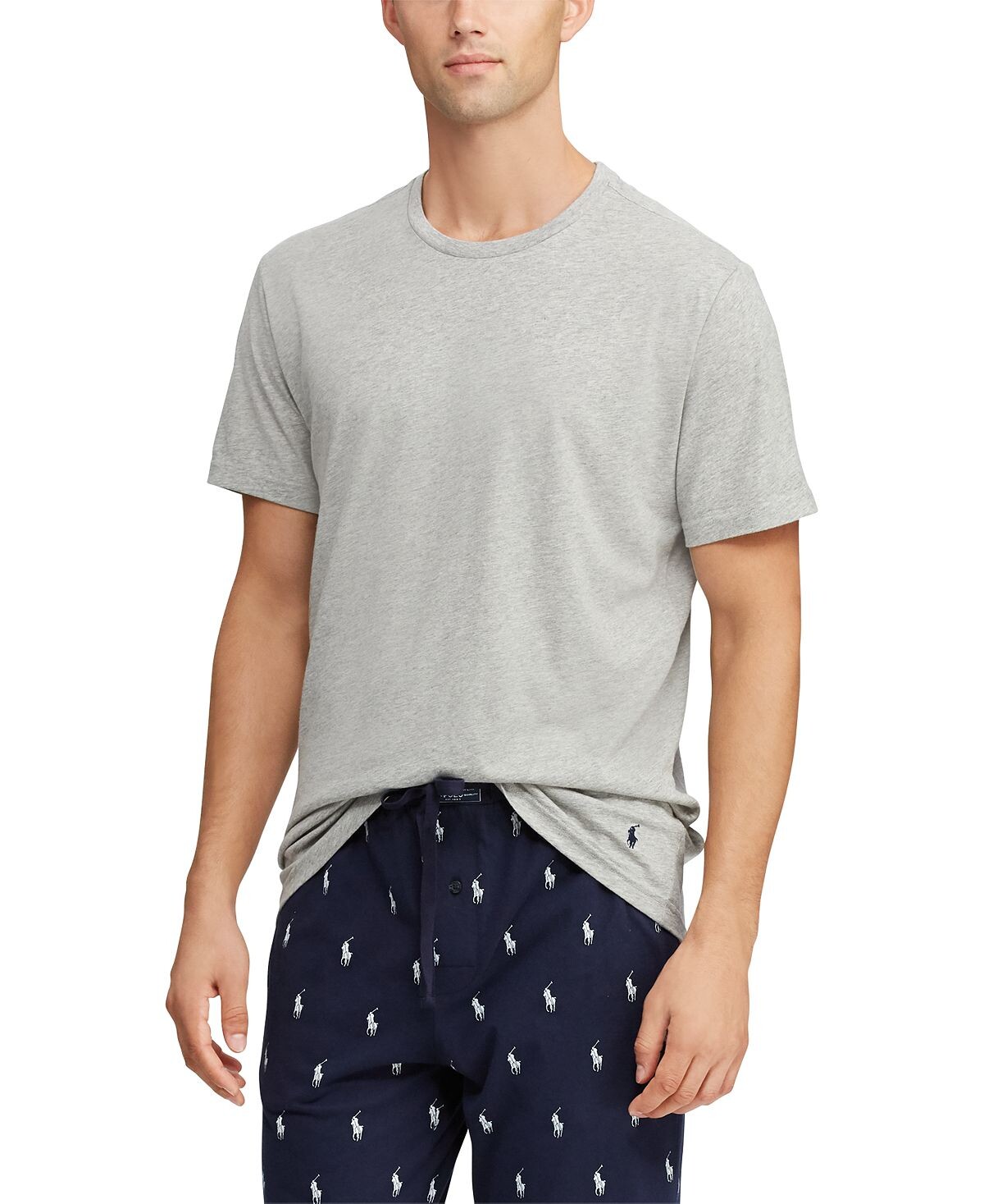 

Мужская рубашка для сна из хлопкового джерси Polo Ralph Lauren
