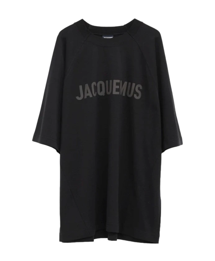 

Футболка с круглым вырезом и логотипом S Jacquemus, черный