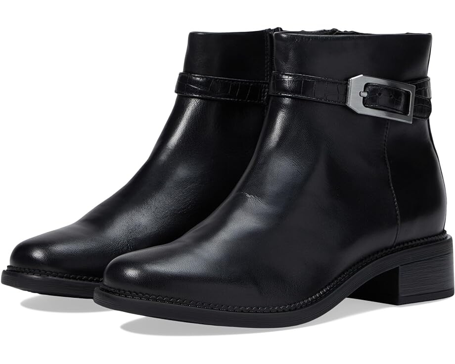 

Ботинки Clarks Maye Grace, черная кожа