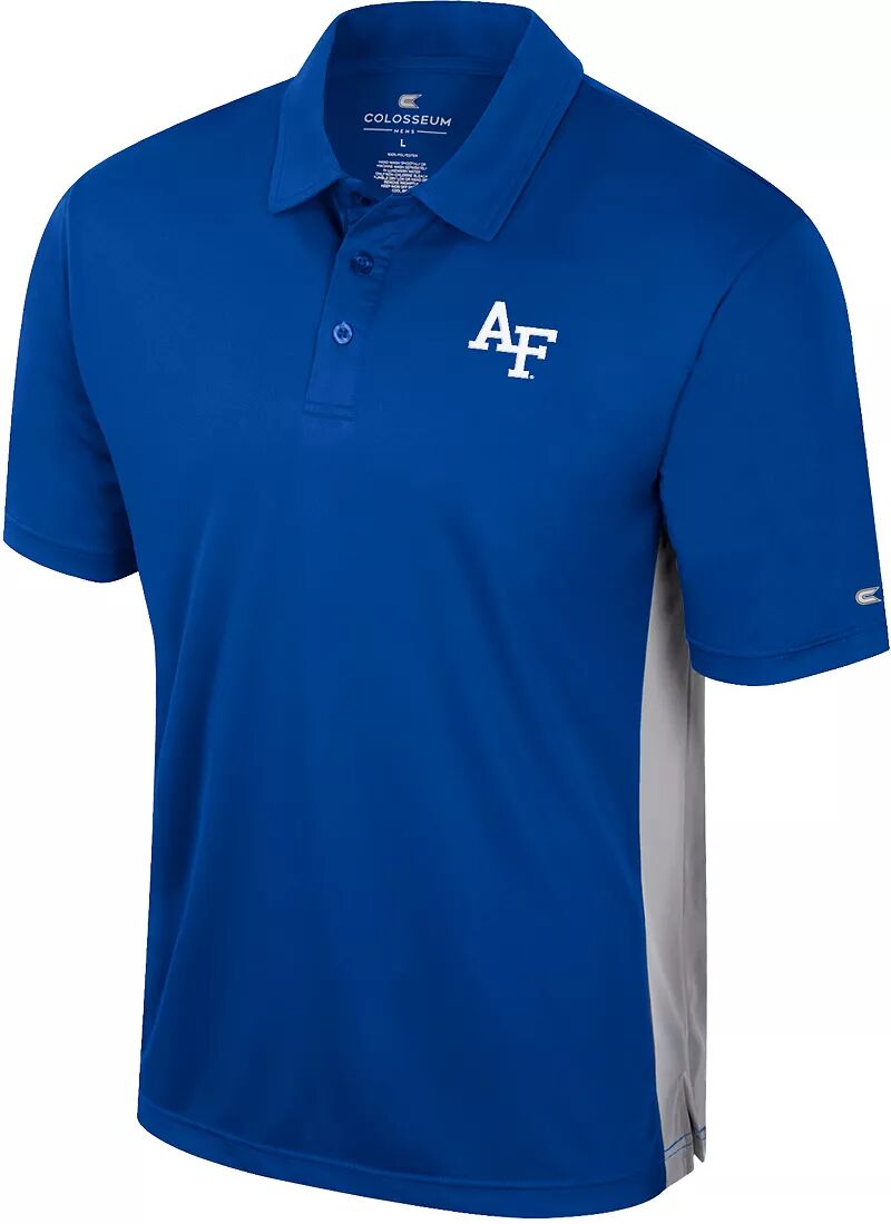 Colosseum Синяя мужская футболка-поло Air Force Falcons