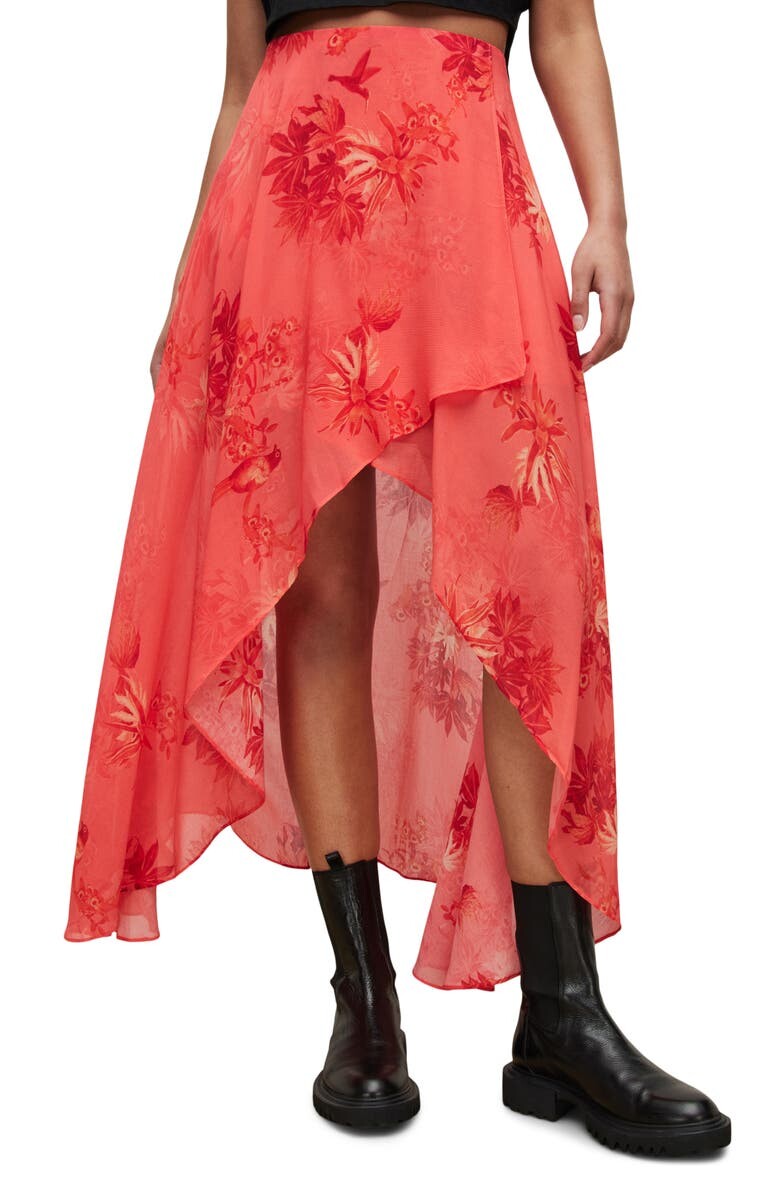 

Юбка макси Slvina Nila High-Low ALLSAINTS