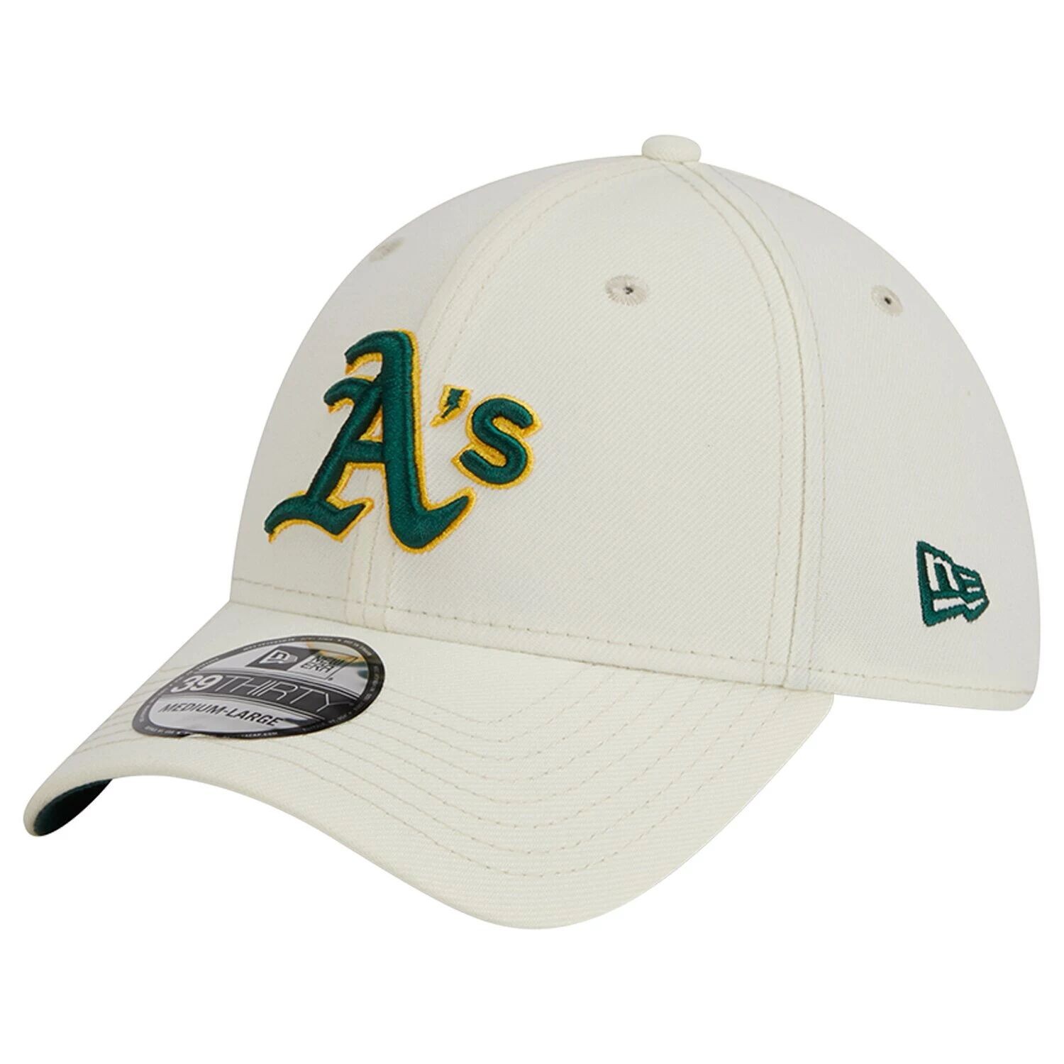 

Мужская кепка New Era White Oakland Athletics Chrome Team Classic 39THIRTY Flex Hat