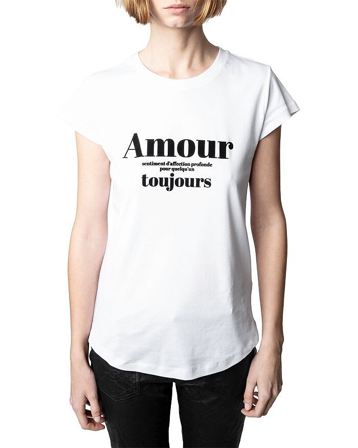 

Футболка с короткими рукавами Amour Toujours Zadig & Voltaire