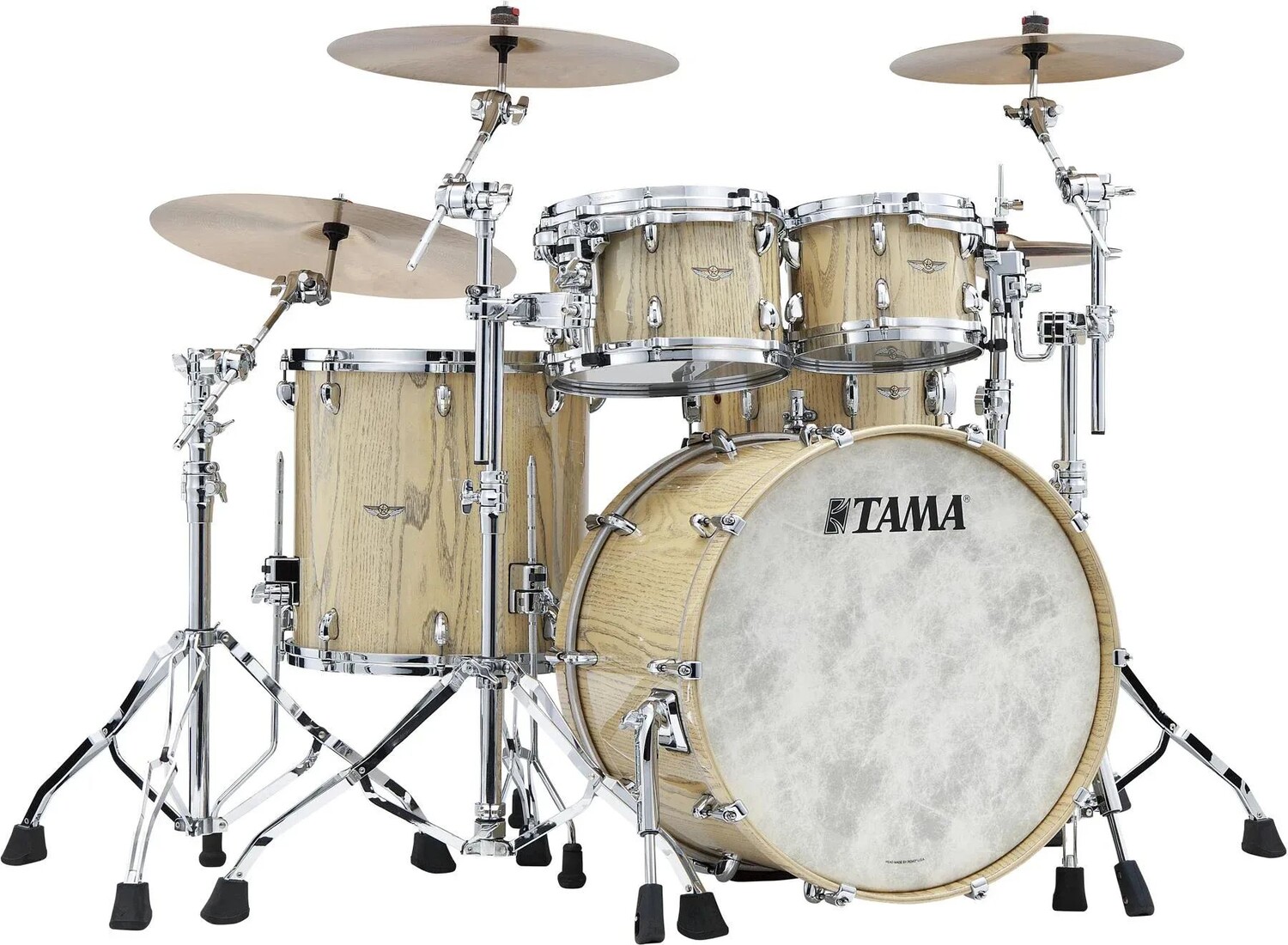 

Новый набор из 4 предметов Tama Tama STAR Walnut TW42RZS — состаренный белый японский каштан