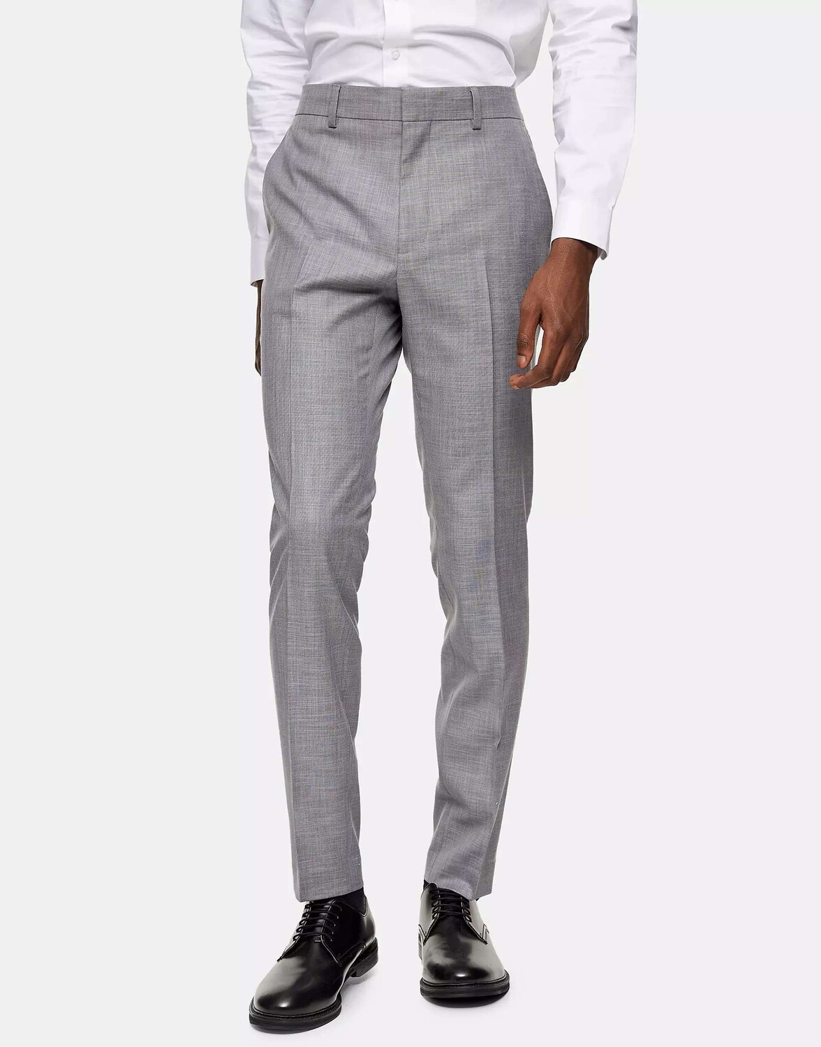 

Серые костюмные брюки скинни Topman, Серый