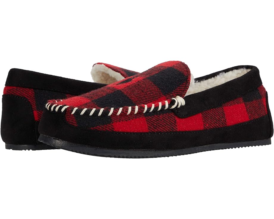 Домашняя обувь Polo Ralph Lauren Cali II Moccasin Slipper, цвет Black/Red 2