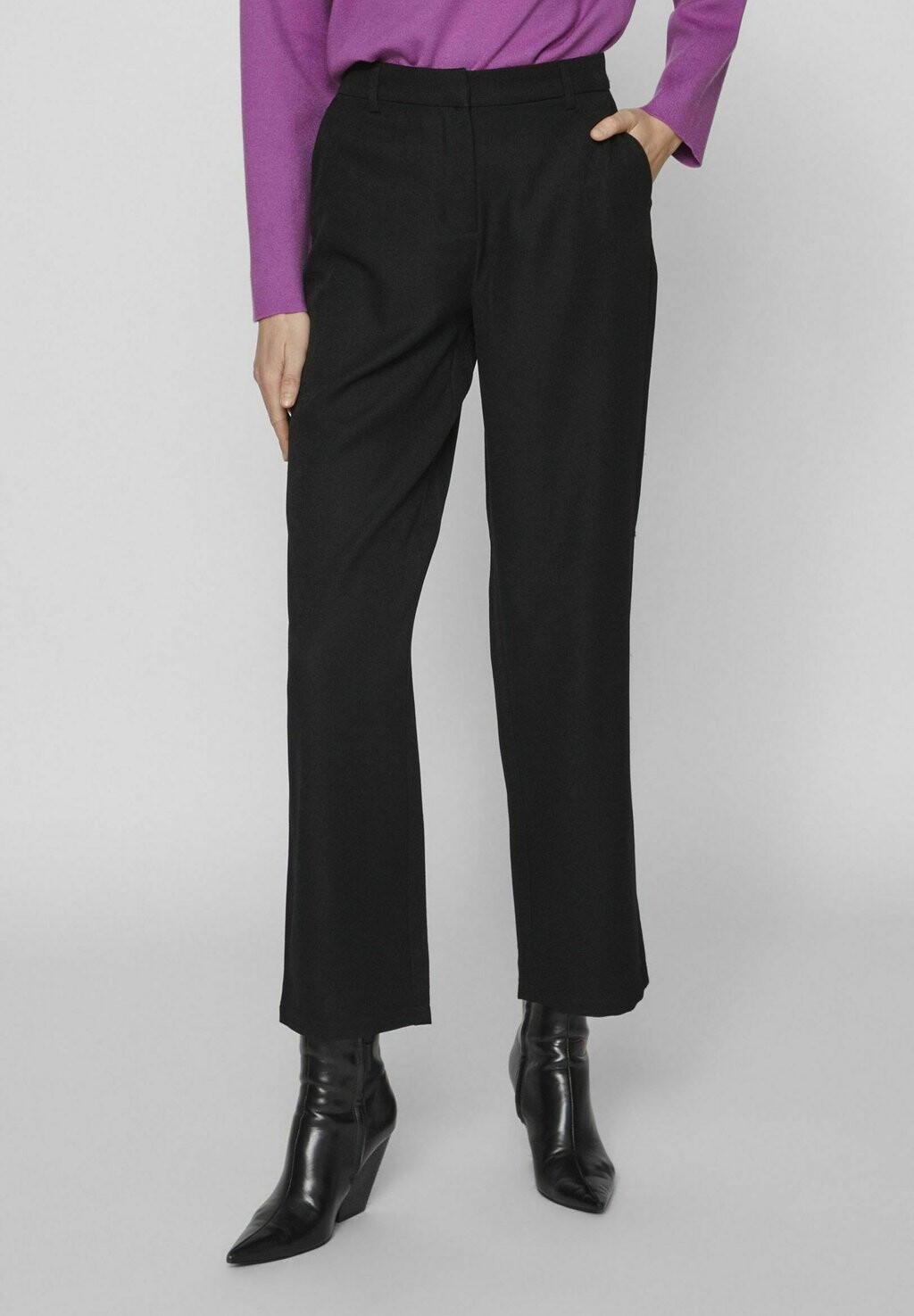 

Брюки HIGH WAIST STRAIGHT FIT VILA, черный