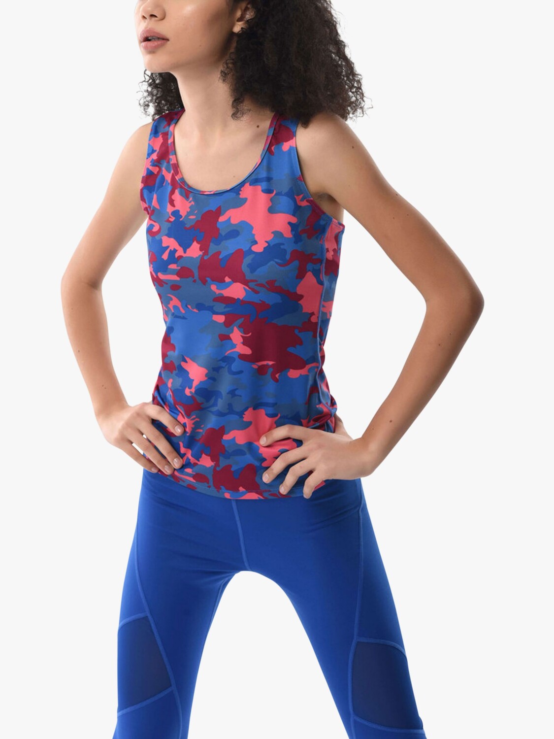 

Камуфляжный жилет Closet London Sports, синий