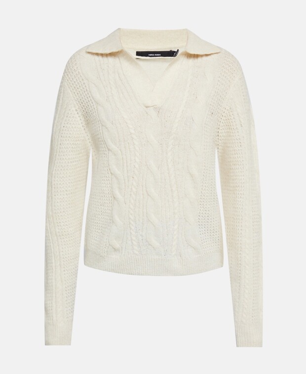 

Джемпер с длинными рукавами Vero Moda, экрю