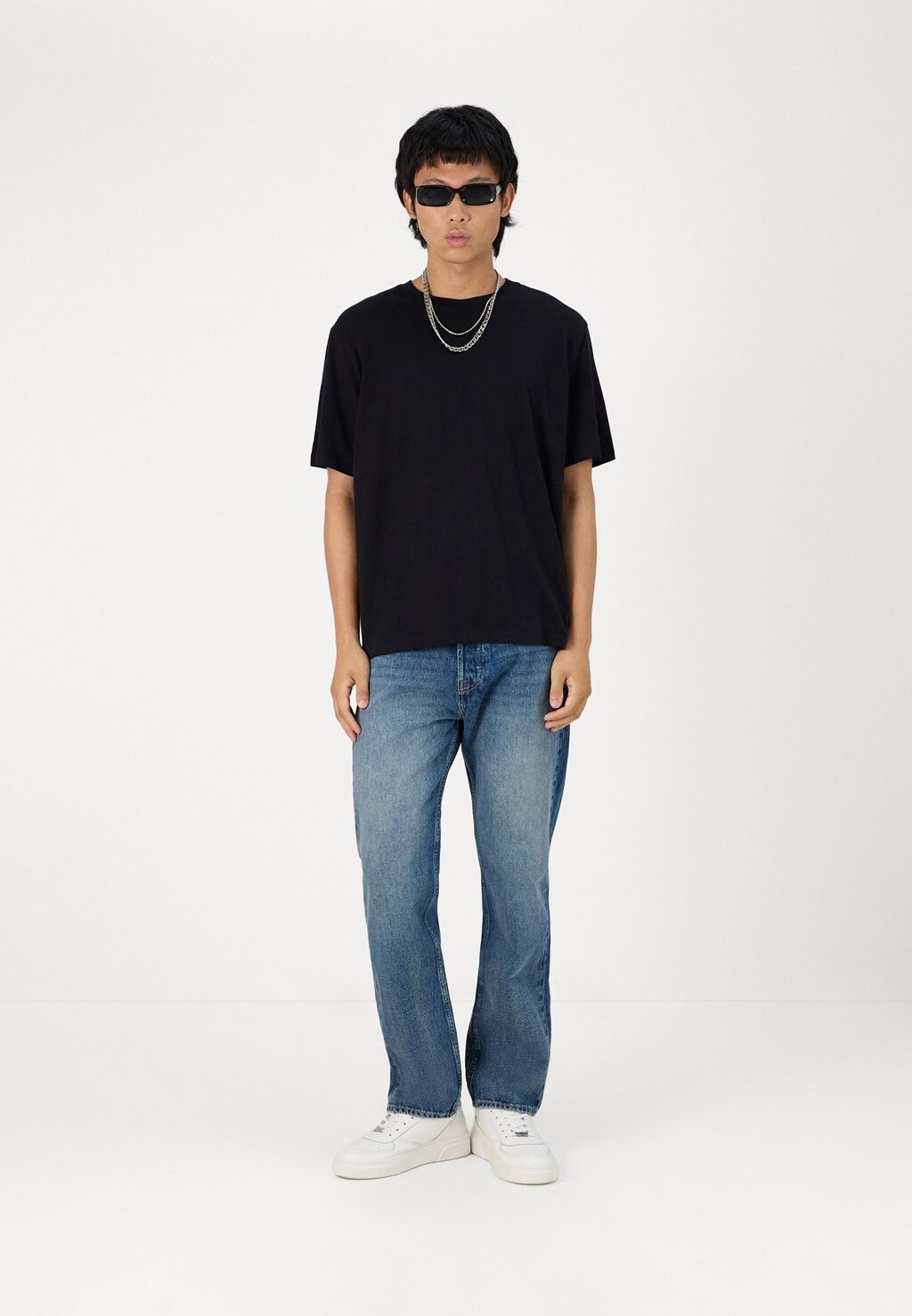 

Футболки с принтом JORMAXIMUS OVERSIZED UNISEX Jack & Jones, черный