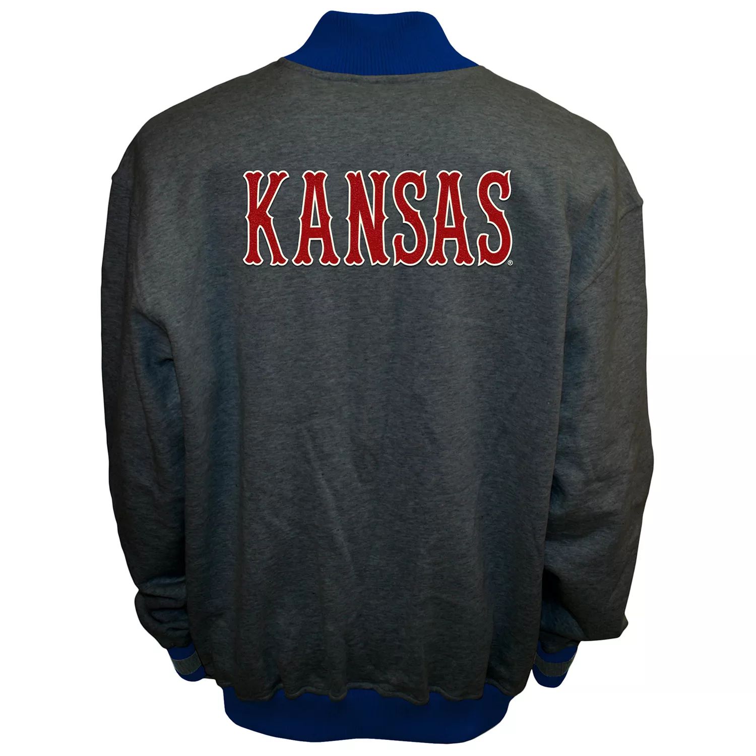 Мужская классическая флисовая куртка Kansas Jayhawks Franchise Club