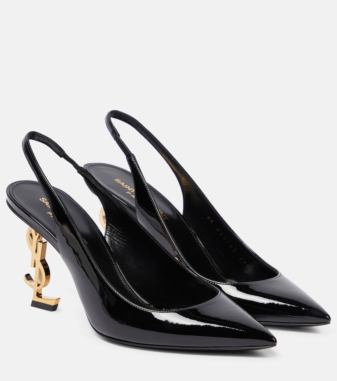 

Туфли Opyum 85 из лакированной кожи Saint Laurent, черный