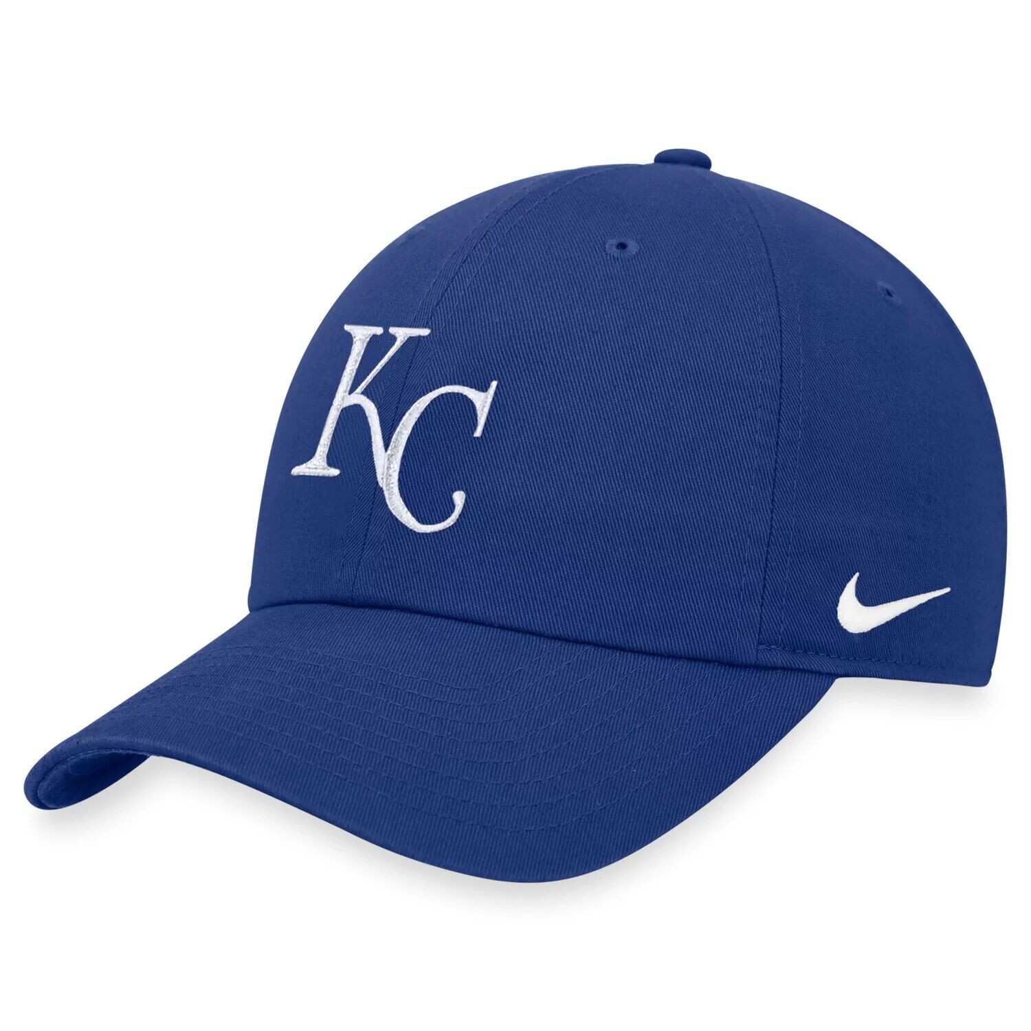 

Мужская регулируемая кепка Nike Royal Kansas City Royals Heritage 86