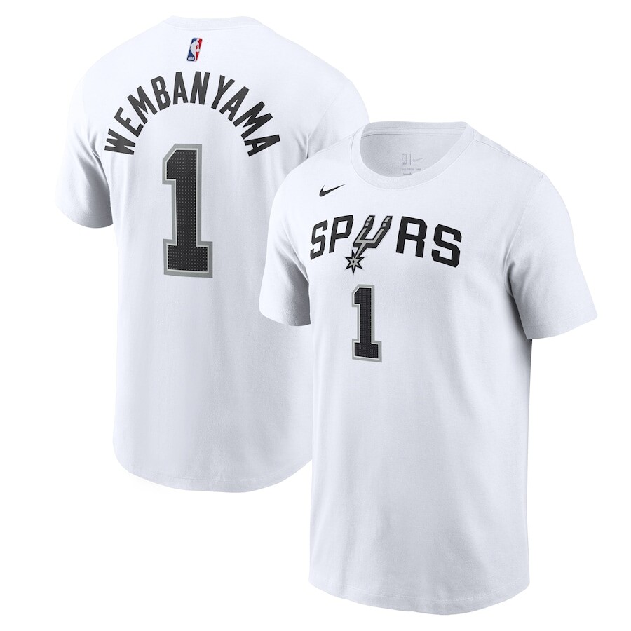 

Футболка с коротким рукавом Nike San Antonio Spurs, белый