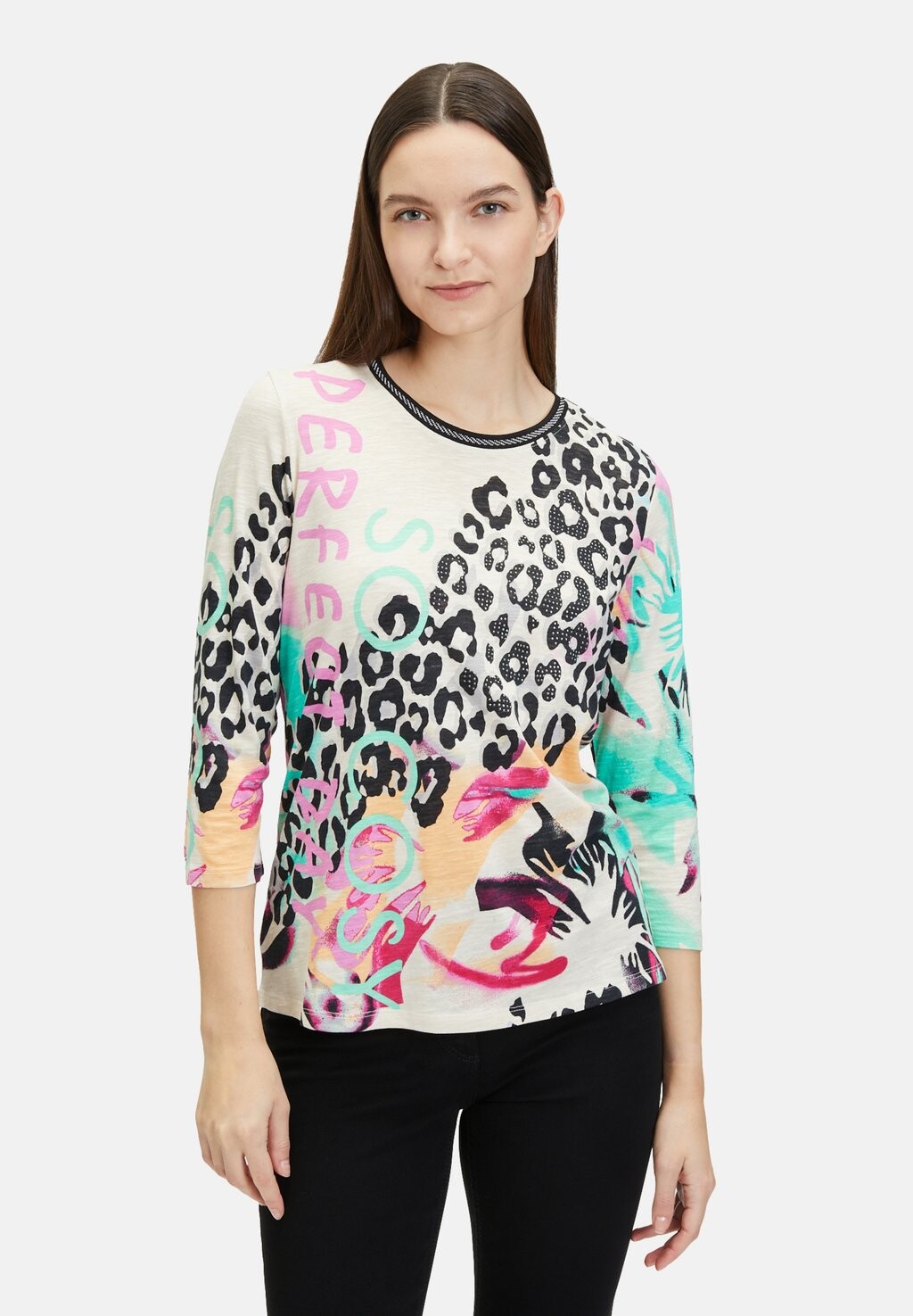 

Рубашка с длинным рукавом MIT PRINT Betty Barclay, цвет pink green