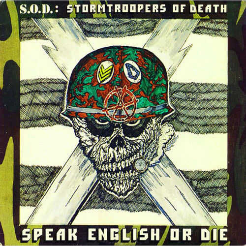 

Виниловая пластинка S.O.D.: Speak English Or Die - Limited Olive Green & Red Splatter Colored Vinyl