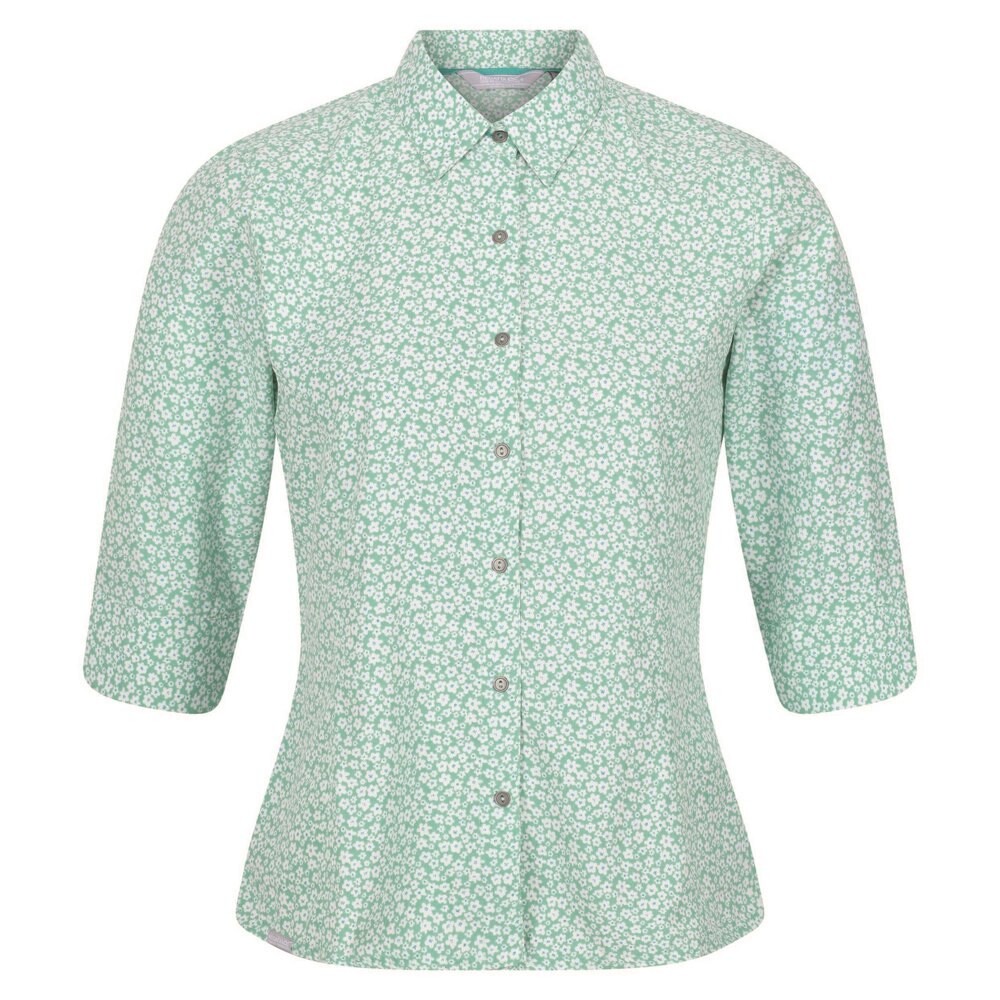

Рубашка Regatta Nimis IV Floral 3/4, синий