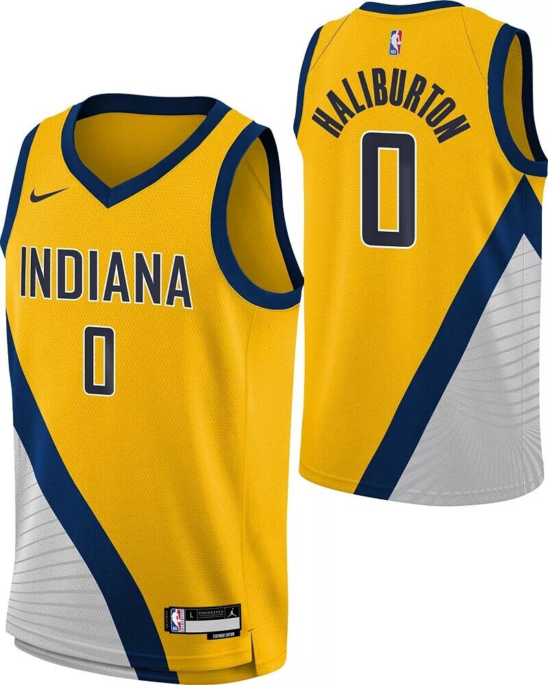 

Outerstuff Джерси Nike Youth Indiana Pacers Tyrese Haliburton #0 Icon