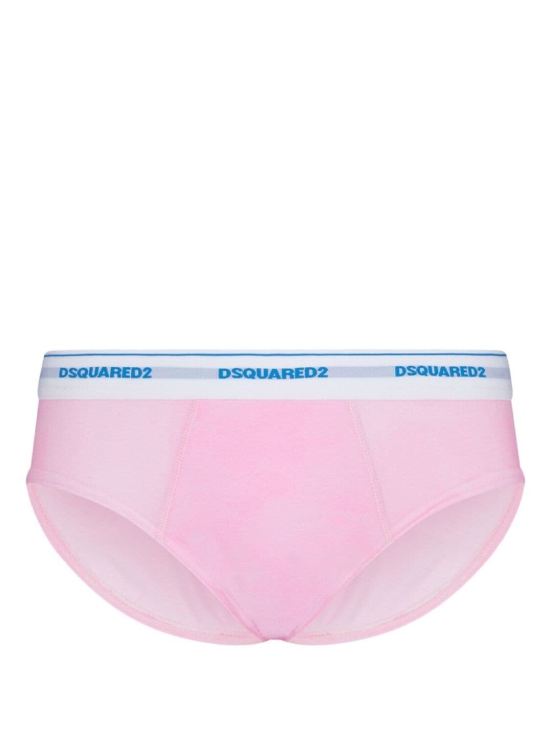 

DSQUARED2 трусы-брифы с надписью, розовый