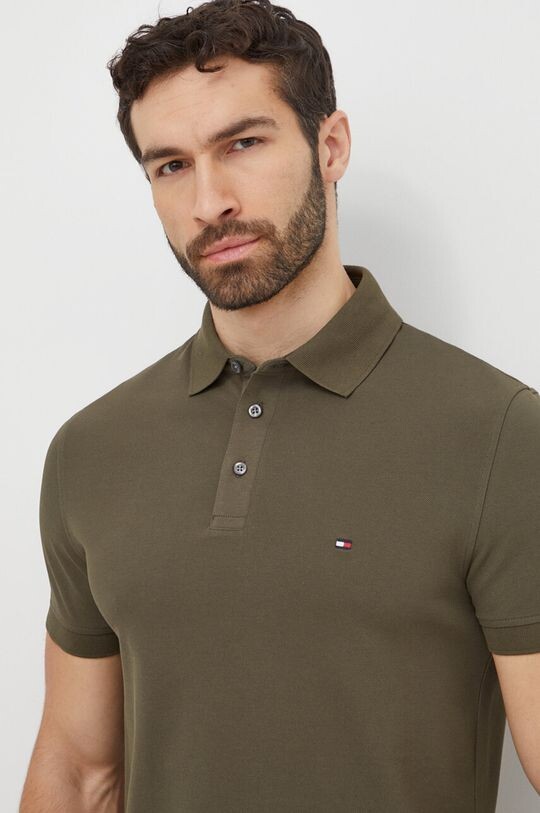 

Рубашка поло Tommy Hilfiger, зеленый