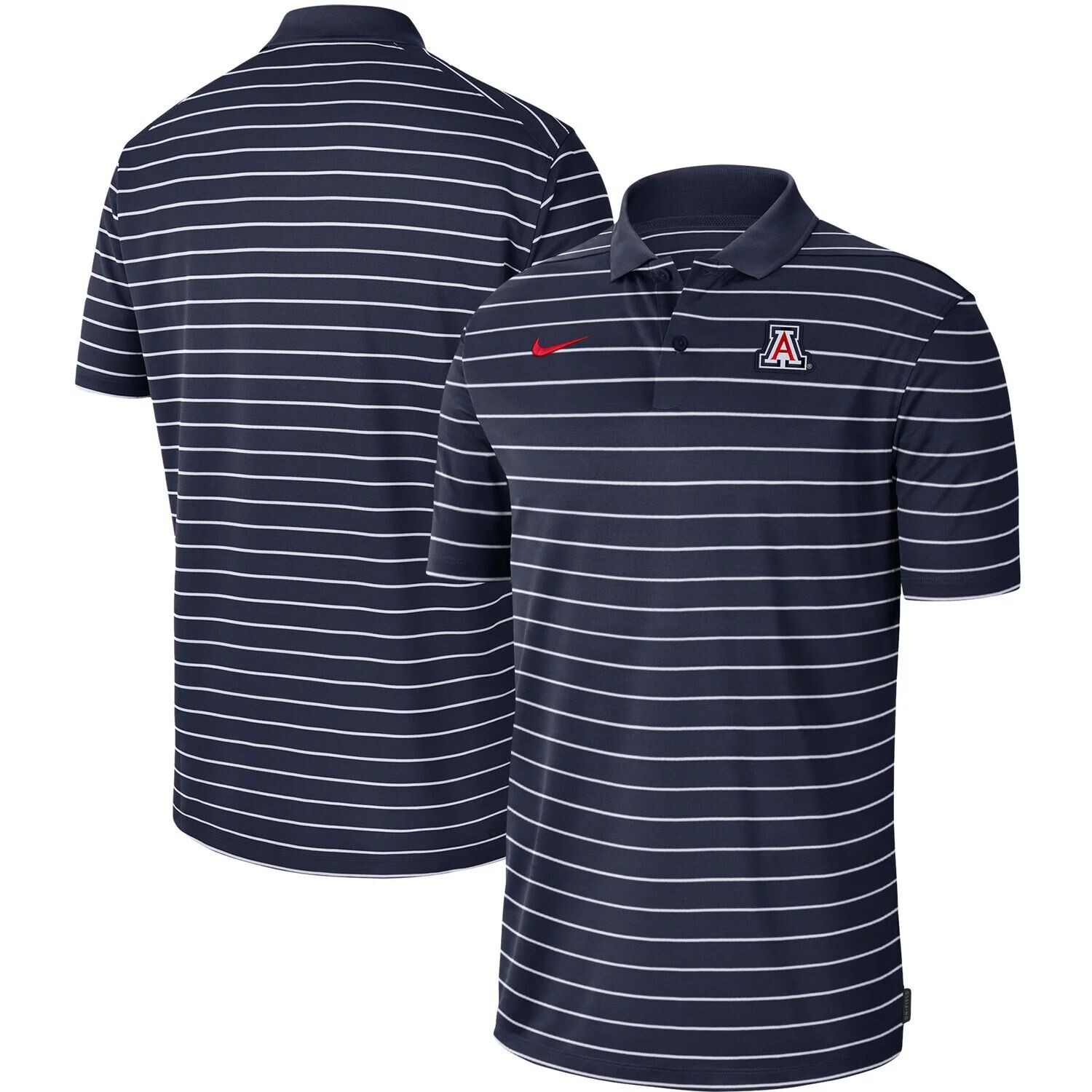 

Мужское темно-синее поло Arizona Wildcats Icon Victory Coaches 2022 года для выступлений в начале сезона Nike