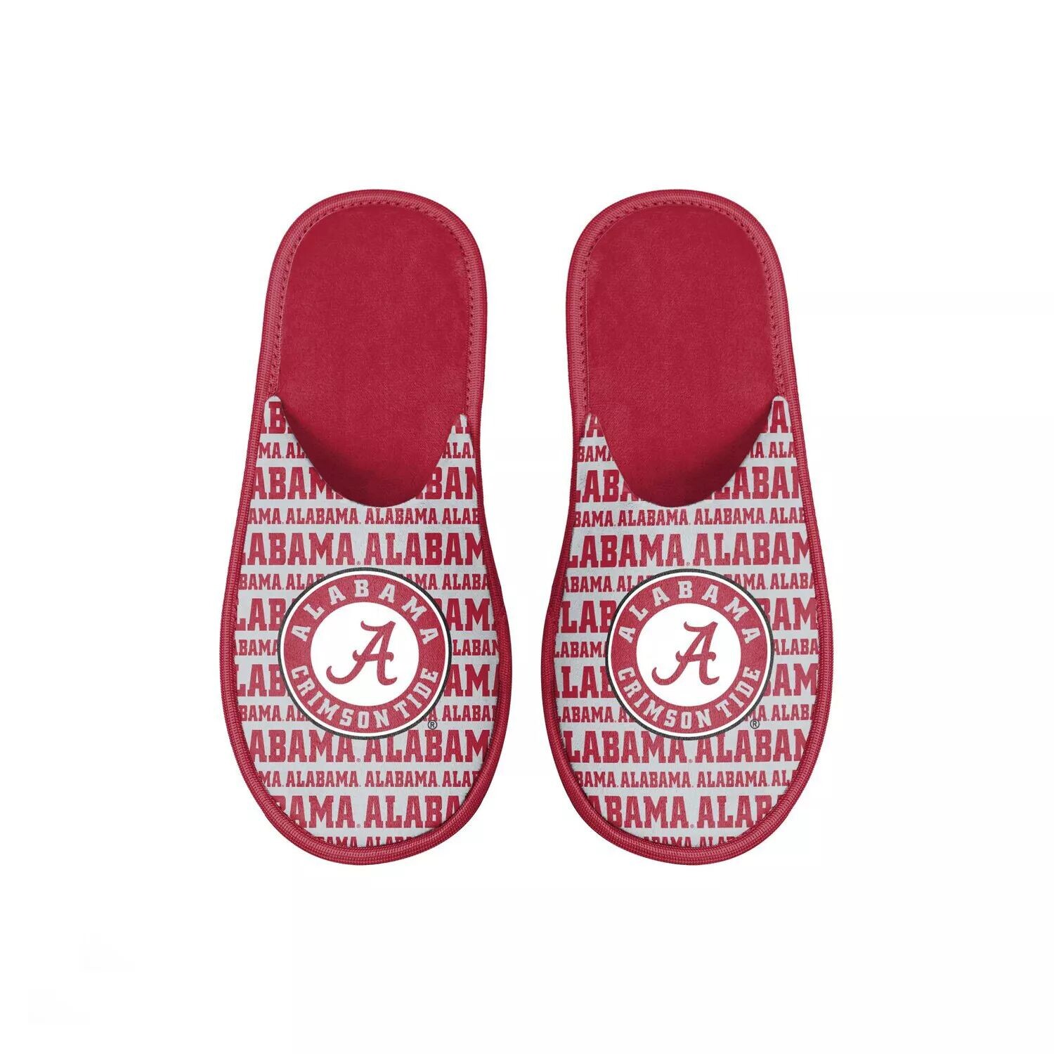 

Молодежные шлепанцы с надписью FOCO Alabama Crimson Tide Scuff Unbranded