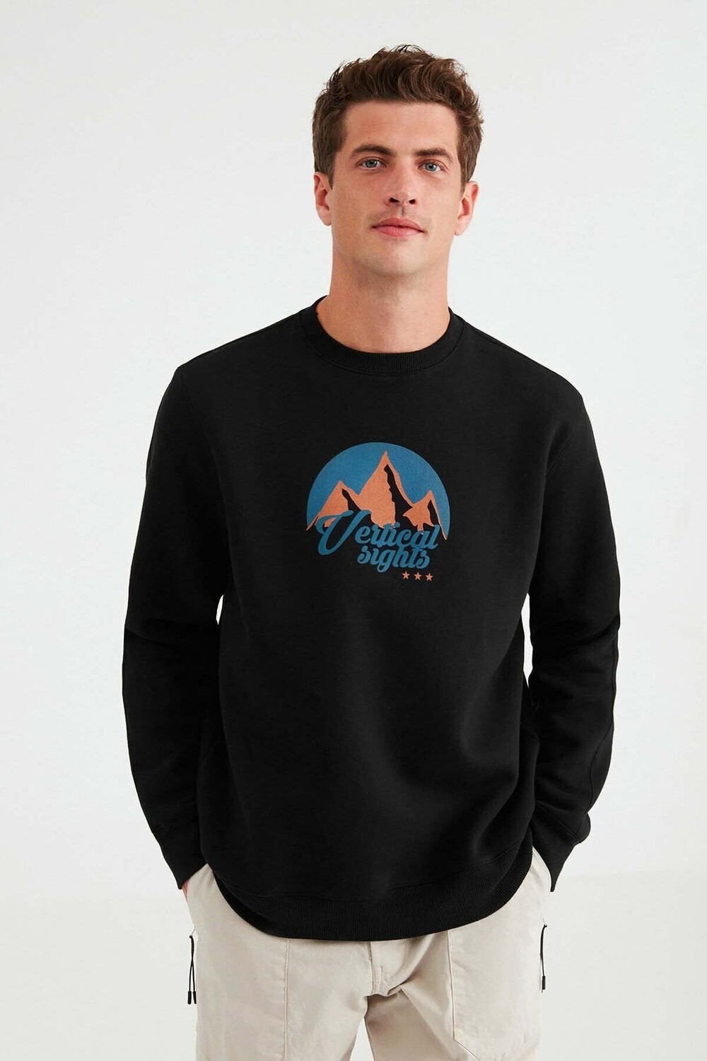 

Черный свитшот Arctic Comfort GRIMELANGE