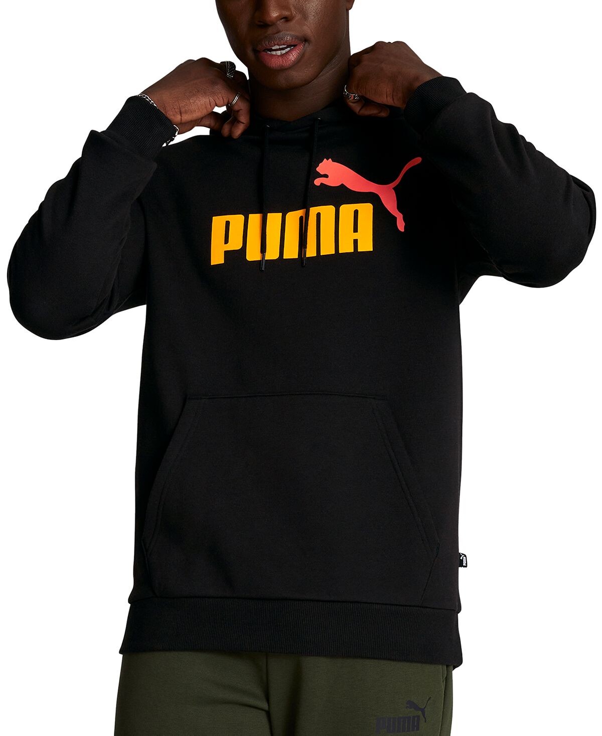 

Мужская флисовая толстовка Ess+ 2 Big Cat с логотипом Puma
