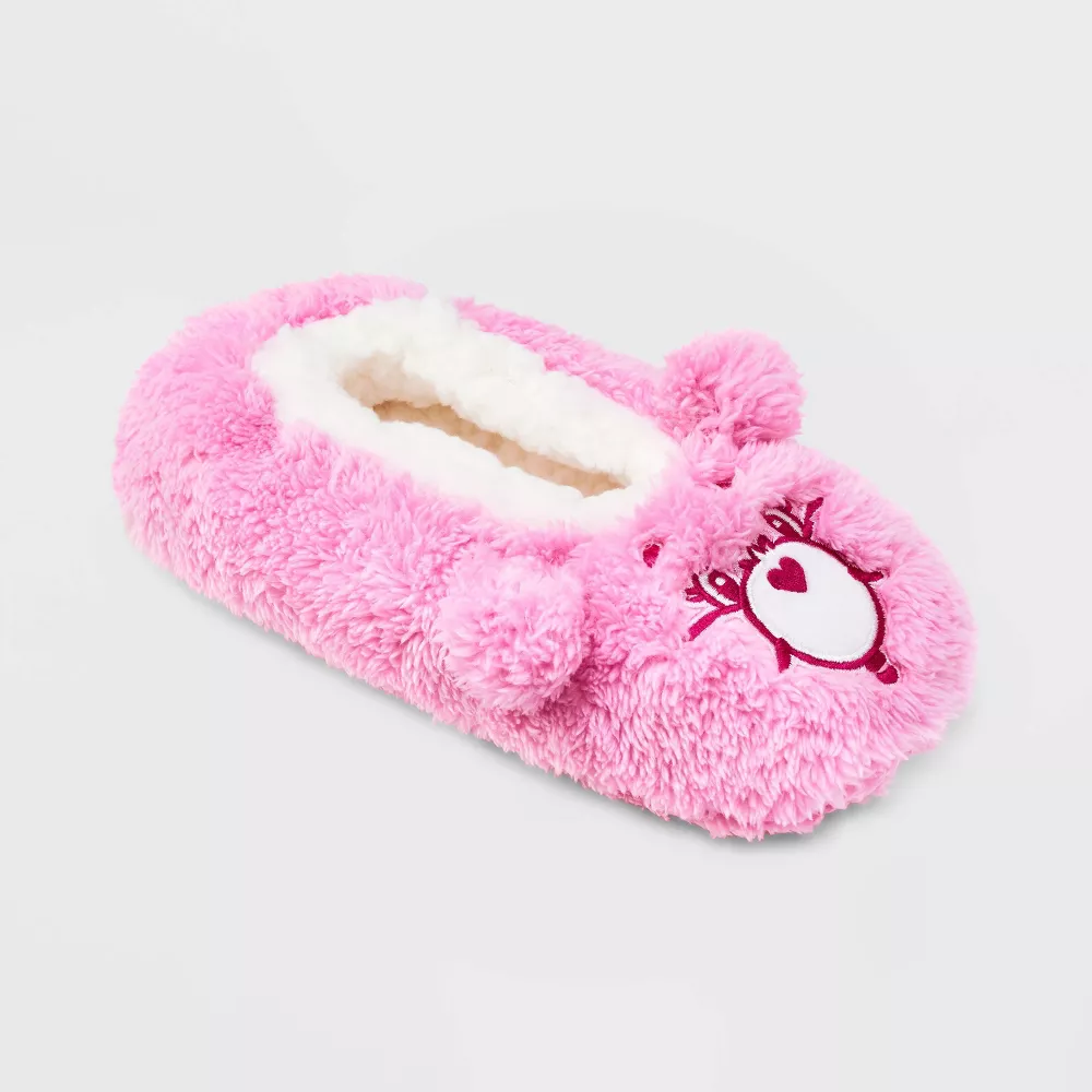 

Женские носки-тапочки Care Bears с захватами Cloudco, цвет Pink