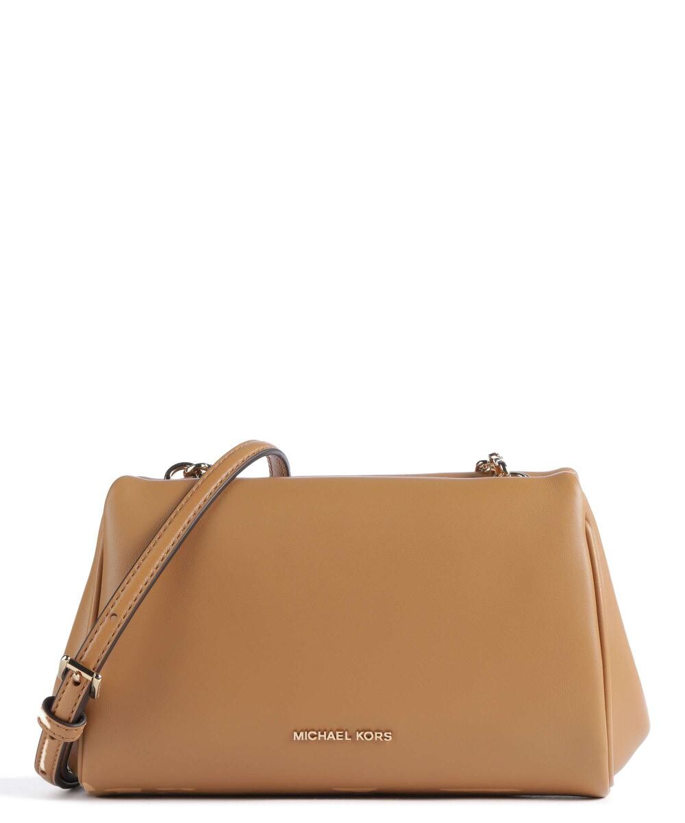 

Сумка через плечо Belle из мелкозернистой кожи Michael Kors, коричневый