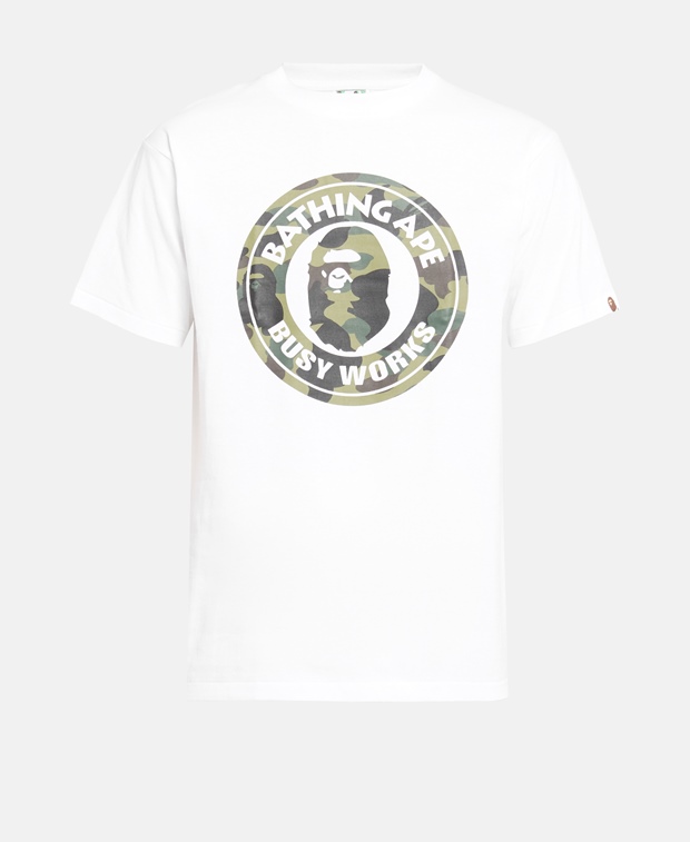 

Футболка A Bathing Ape, белый