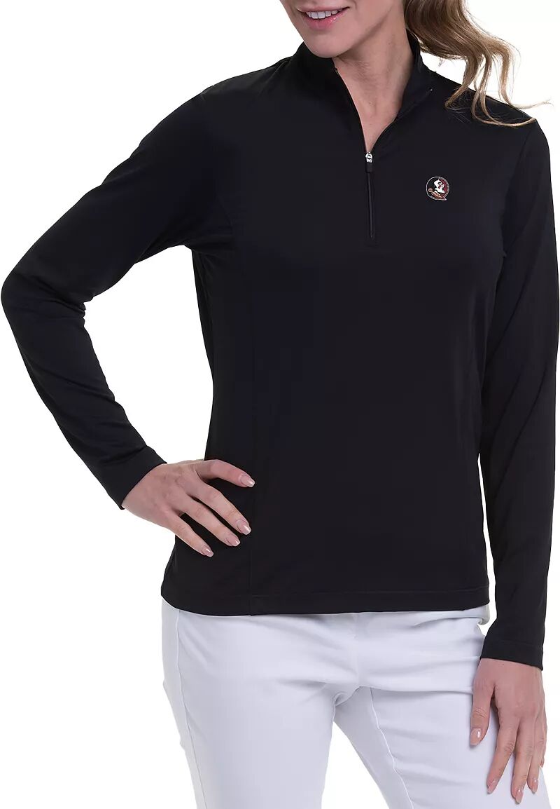 Женская футболка-поло на молнии с длинными рукавами Ep New York, черный
