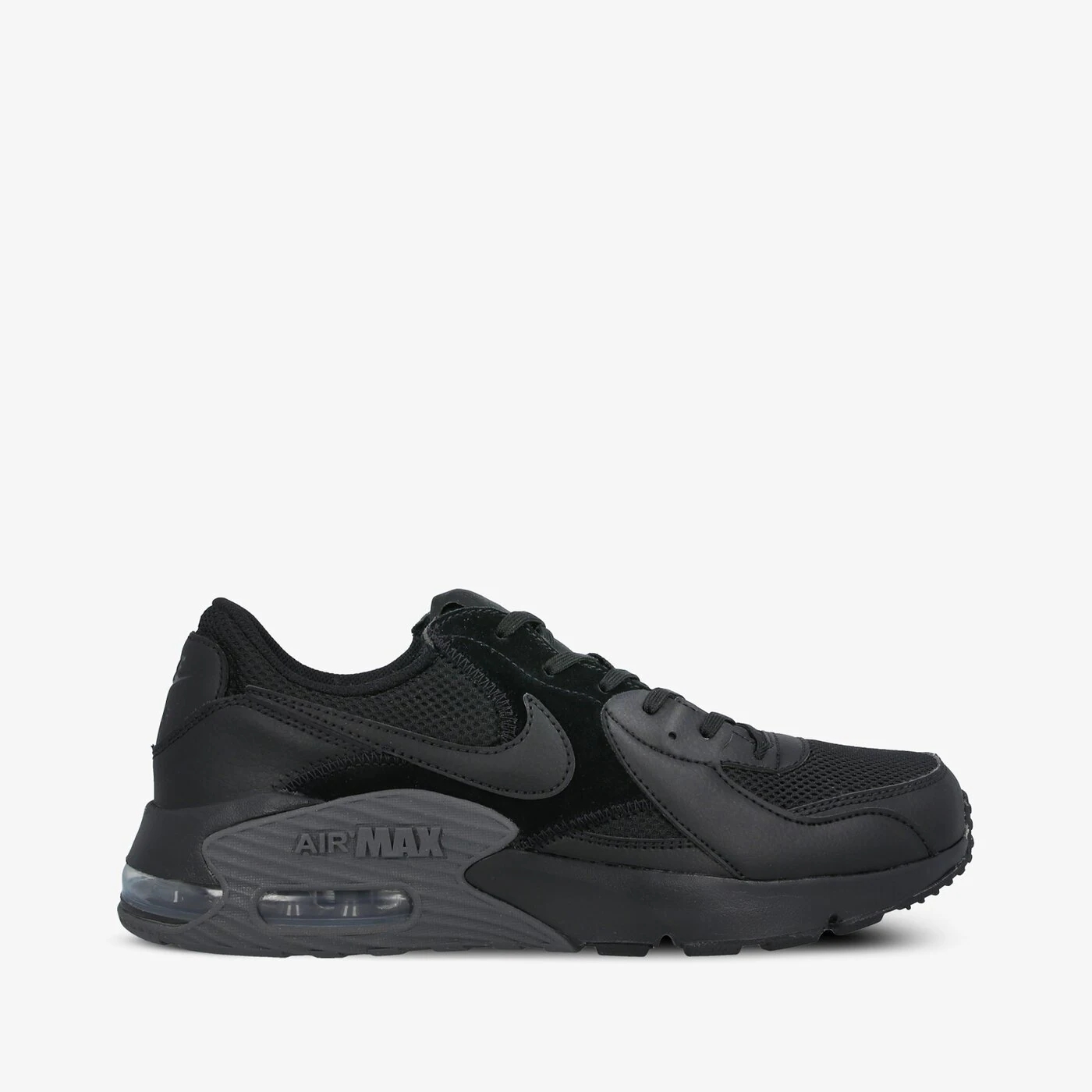 Кроссовки Nike Air Max Excee на шнурках, черный кроссовки nike air max excee белый черный