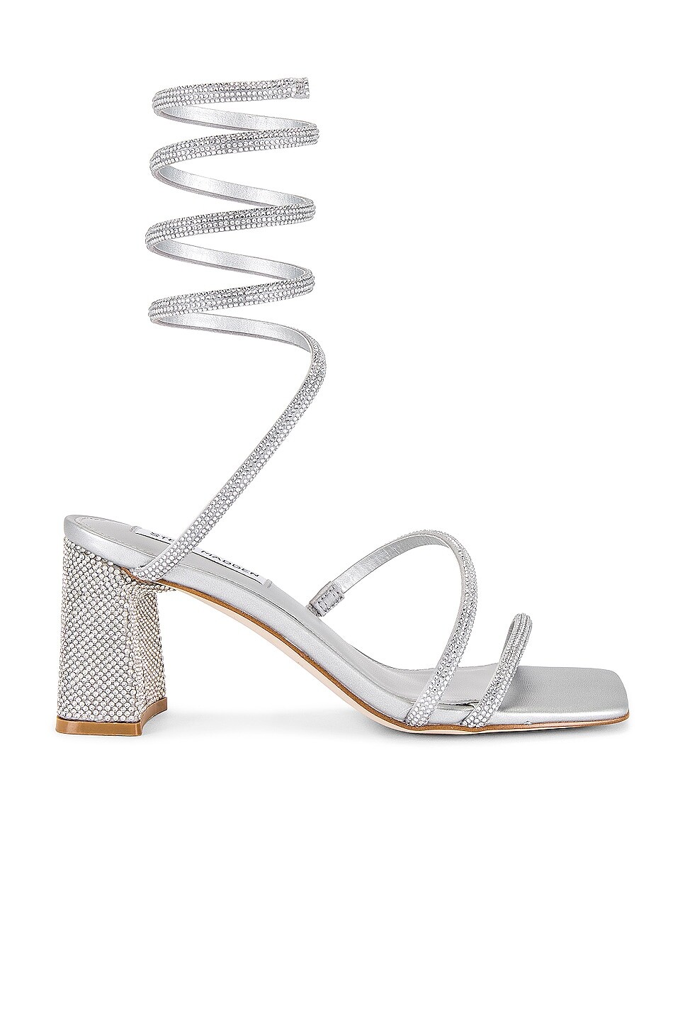 

Сандалии Steve Madden Lopez, цвет Silver Rhinestone