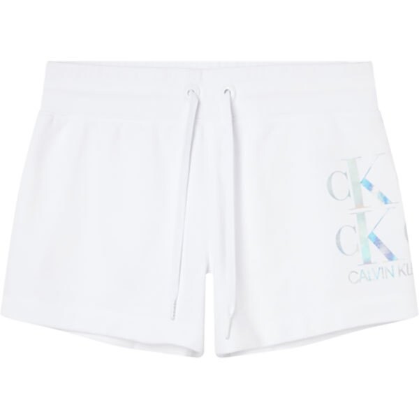 

Шорты Calvin Klein Jeans Shine Logo Knit, белый