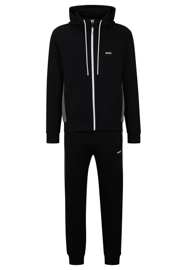 

Толстовка tracksuit set regular fit Boss, черный