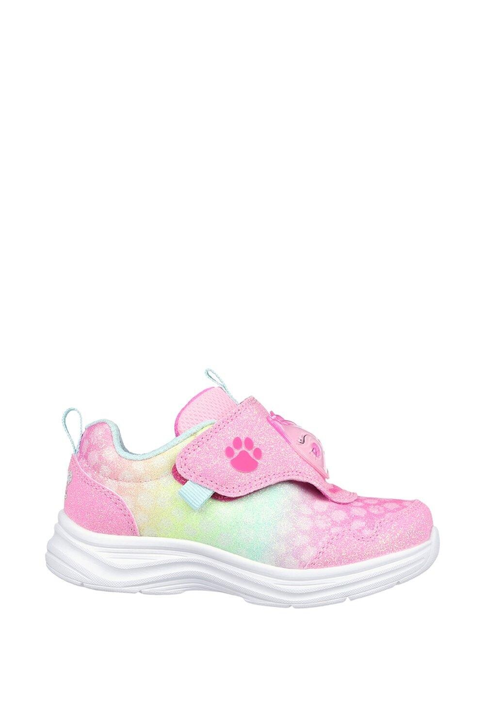 Тренер Glimmer Kicks Skech Pets Debenhams, розовый кроссовки glimmer kicks 81445l skechers kids белый